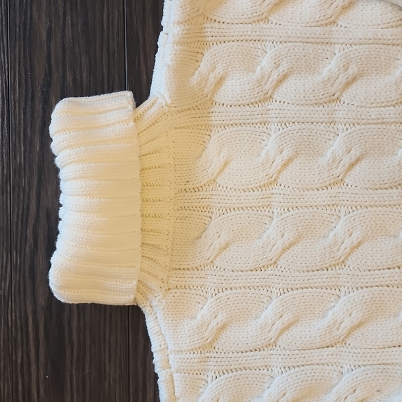 Turtleneck Sweater Cream Size S - Picture 2 of 6